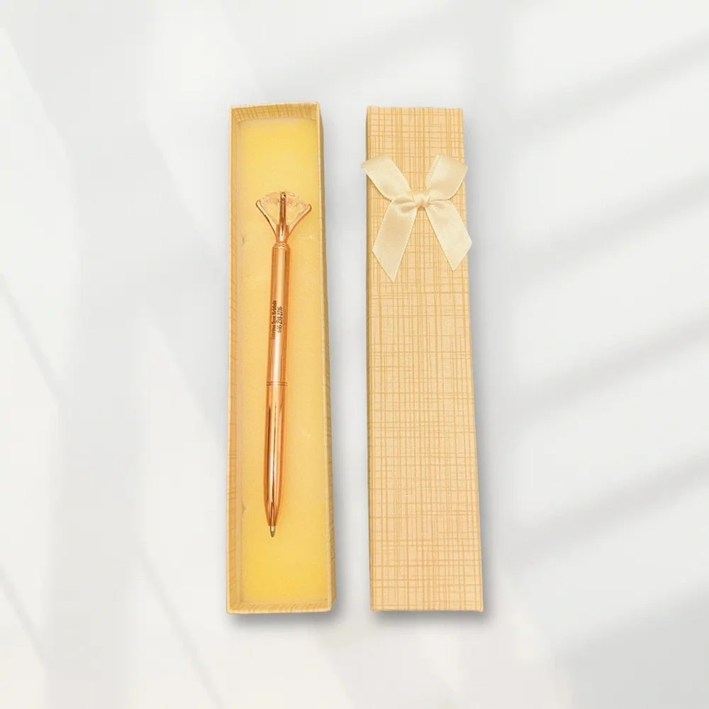 Elegant Gold Pen with Gift Box